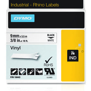 Dymo, Rhino, Vinyl