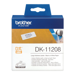 Brother labels 38x90mm