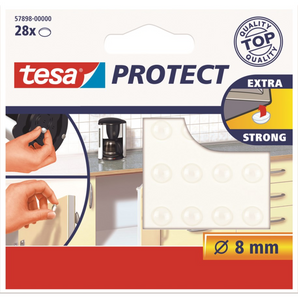 Tesa · Ljóðdempara dubbar · Ø8mm · 28 stk
