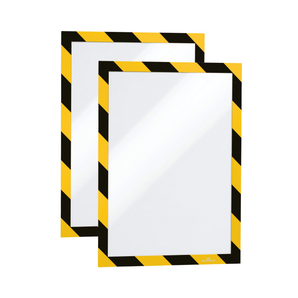 DURAFRAME® SECURITY A4 · Sjálvklebrandi info-ramma · 2 stk