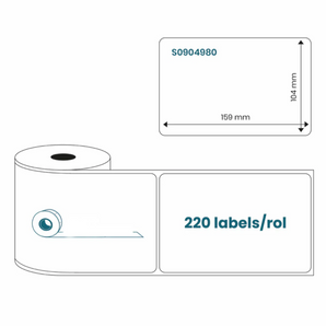 Dymo · 104mm x 159mm · 220 stk