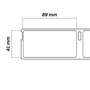 Dymo · 41mm x 89mm · 300 stk