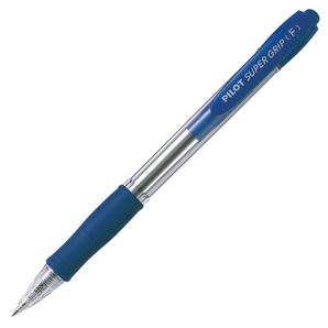Pilot · Kúlupennur · Super Grip · 0,7 (F) · Blátt