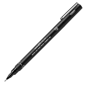 Uni-Ball · Fineliner · PIN · 0,6 · Svart
