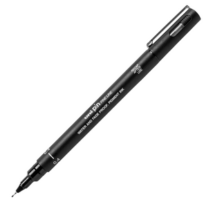 Uni-Ball · Fineliner · PIN · 0,4 · Svart