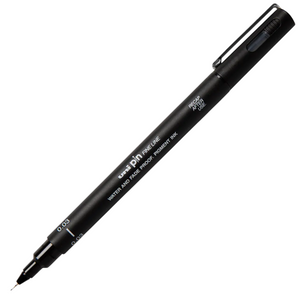 Uni-Ball · Fineliner · PIN · 0,03 · Svart