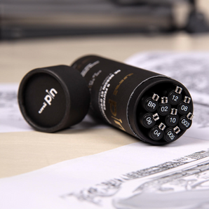 Uni-Ball · Fineliner · PIN · Svart · The Tube · 9 stk