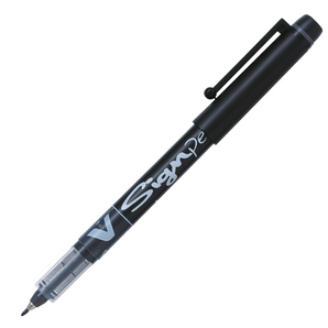 Pilot · V-Sign · Fineliner · Svart