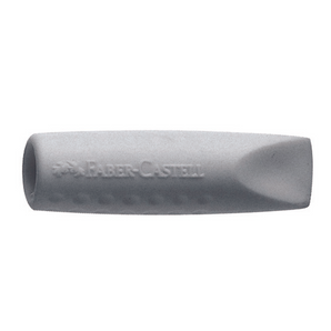 Faber-Castell · Grip 2001 · Topviskileður · Grátt · 2 stk