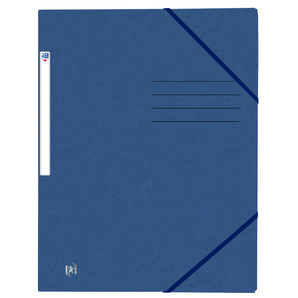 Elastikmappa · A4 · Dark Blue · Oxford