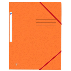 Elastikmappa · A4 · Orange · Oxford