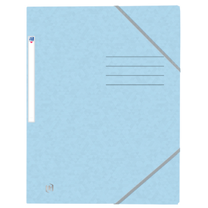 Elastikmappa · A4 · Pastel Blue · Oxford