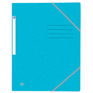 Elastikmappa · A4 · Light Blue · Oxford