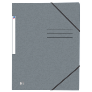 Elastikmappa · A4 · Grey · Oxford