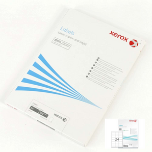 Xerox · Etikettur á A4 · 24stk/ark · 100 ørk