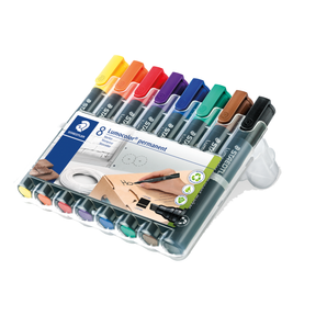 Staedtler lumocolor · 2-5mm · 8stk · ass.litir