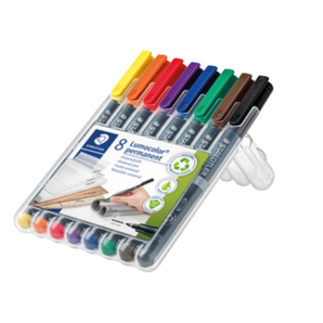 Staedtler lumocolor · 0,6 mm · 8 stk · ass.litir