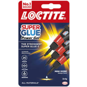 Sekundlím · Loctite · 3 x 1g