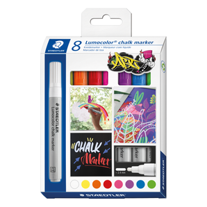 Staedtler lumocolor · chalk marker 344 · 8 litir
