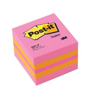 3M · Post it · 51x51mm · Mini · pink