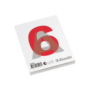 Esselte · Standardblokkar · A6 · Toplímaðir · Blank ·
