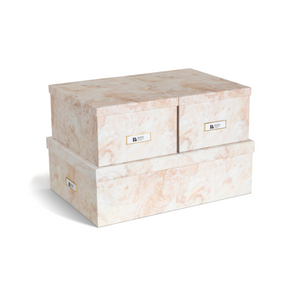 Bigso Inge · Eskjur · Marble Beige · Sett við 3 stk