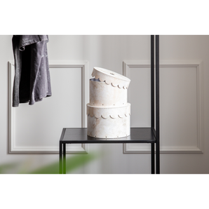 Bigso Wilma ·  Eskjur ·  Marble Beige · Sett við 2 stk