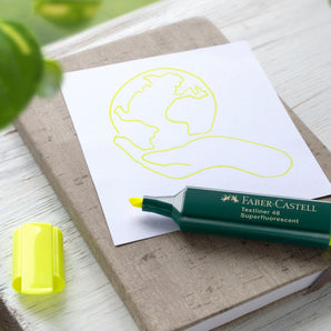 Faber-Castell · Tekstmarkari · Gulur