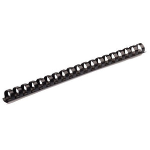 Fellowes · Spiralryggir · Plast · 19mm · Svartir · 100 stk