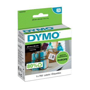 Dymo Labels, 25mm*25mm